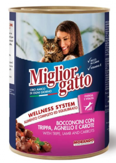 Miglior Gatto Kuzu İşkembeli ve Havuçlu 405 gr Kedi Maması kullananlar yorumlar